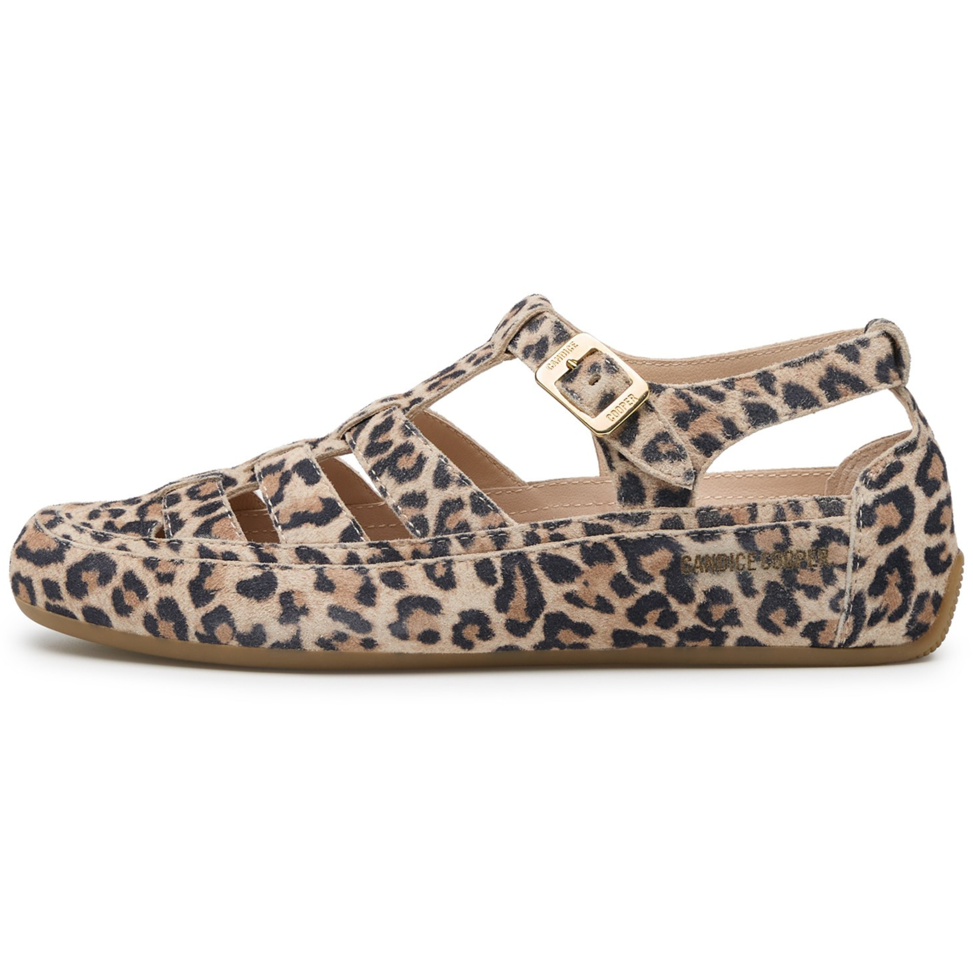 Candice Cooper Rock T-Bar beige printed