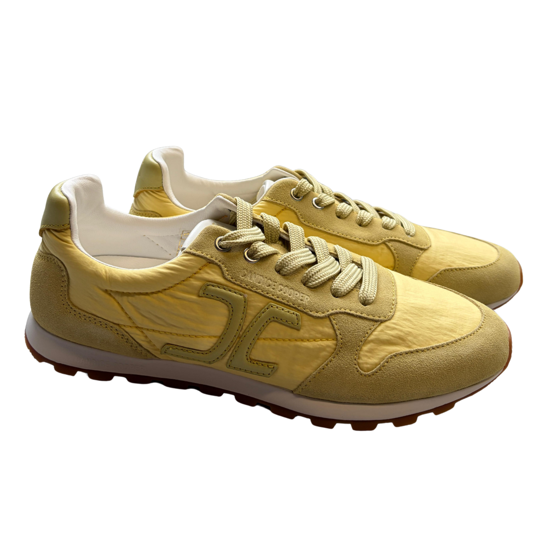 Candice Cooper Sneaker Plume 3 Straw Suede