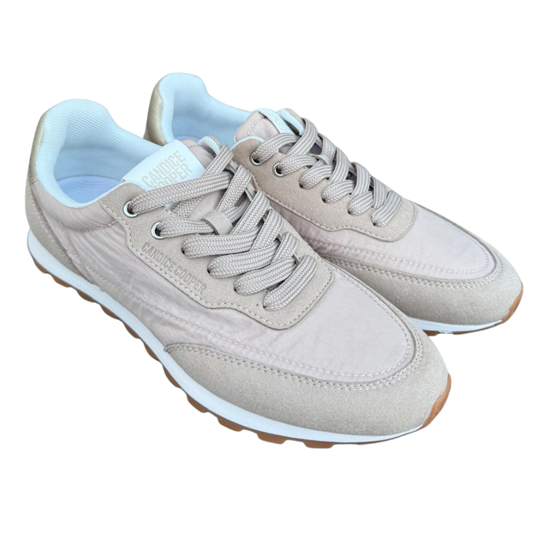 Candice Cooper Sneaker Plume 3 Beige Eco