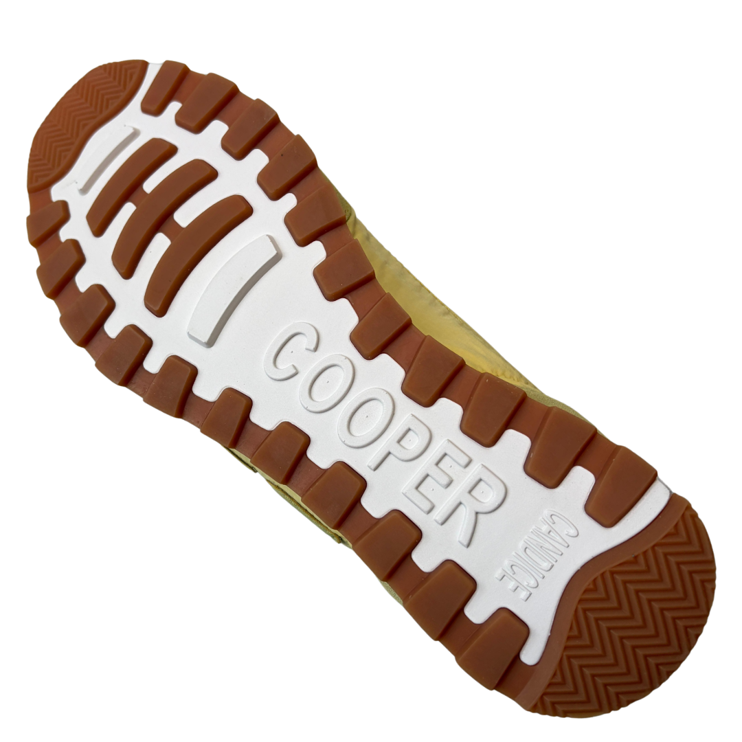 Candice Cooper Sneaker Plume 3 Straw Suede